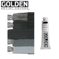 Golden Artist Colors - Heavy Body Acrylic 2oz - Mars Black