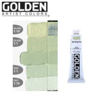 Golden Artist Colors - Heavy Body Acrylic 2oz - Titan Green Pale