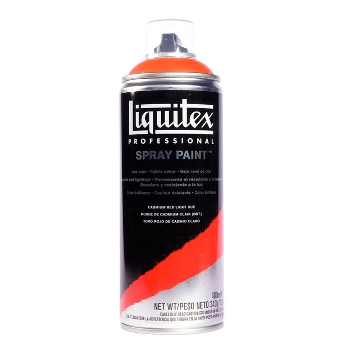 Liquitex Pro Acrylic Spray Paint - Cadmium Red Light Hue - PALETTE ART  SUPPLIES