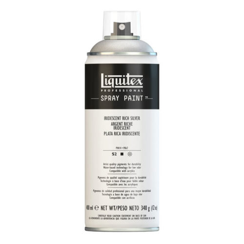 Liquitex Professional Acrylic Spray Paint - Iridescent Rich Silver