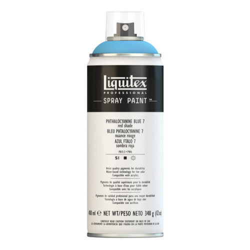 Liquitex Professional Acrylic Spray Paint - Phthalocyanine Blue 7