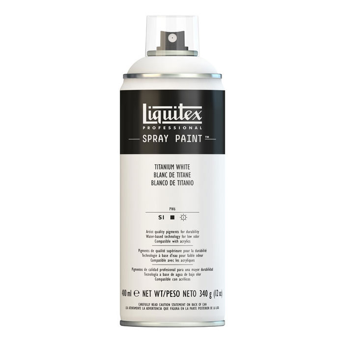 Liquitex Pro Acrylic Spray Paint - Titanium White - PALETTE ART SUPPLIES