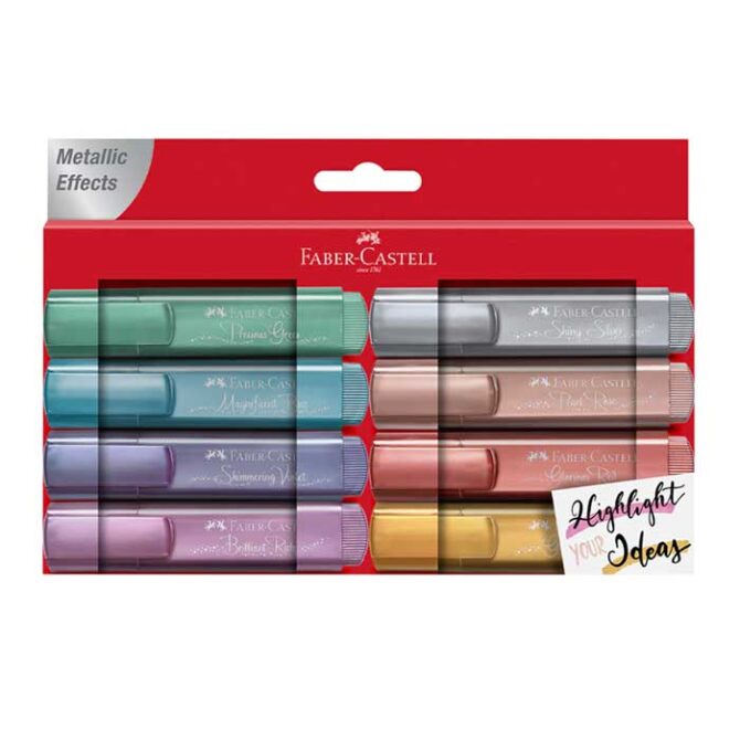 Highlighter TL 46 metallic wallet of 8 - #154689