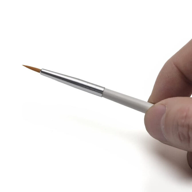 6 Miniature Art Brushes for Fine Detailing