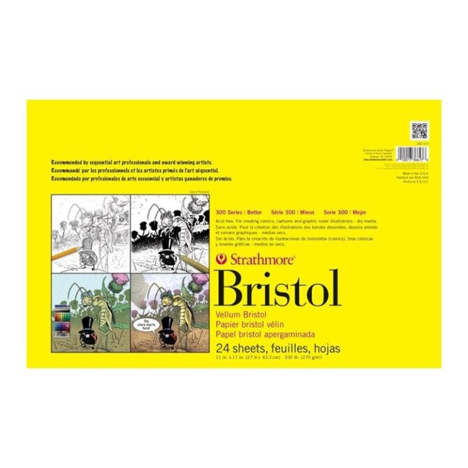 Strathmore Vellum Bristol Pad 11x17 inches