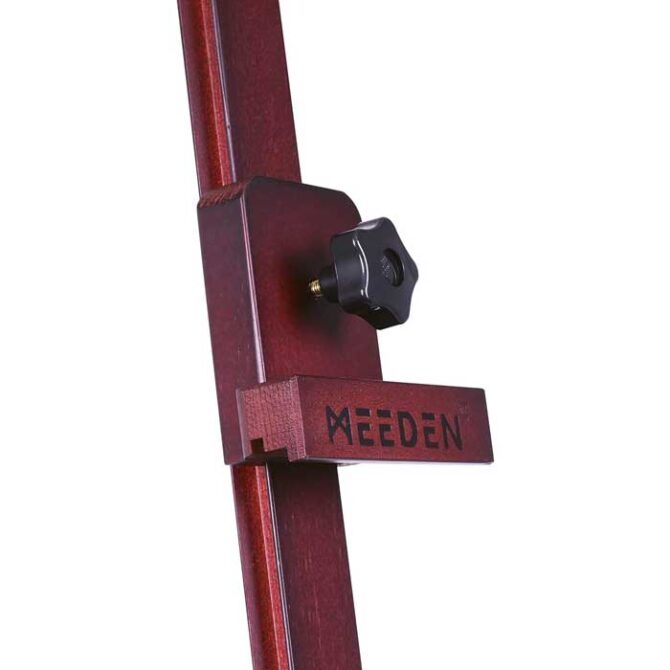 MEEDEN Forward Tilt Studio H-Frame Easel with Art Supply Storage