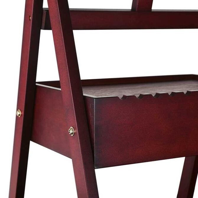 MEEDEN Forward Tilt Studio H-Frame Easel with Art Supply Storage