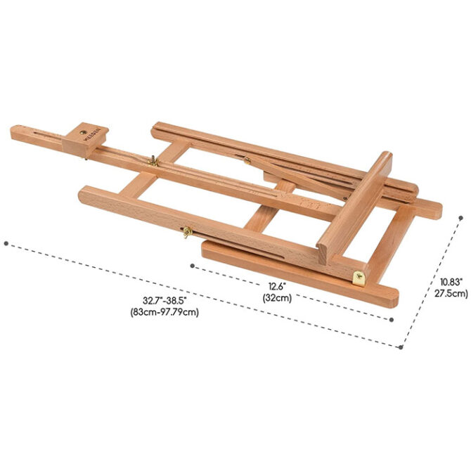 MEEDEN Tabletop H-Frame Studio Easel