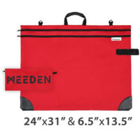 MEEDEN Studio Art Portfolio Case Water-Proof with Double compartments