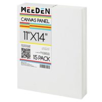 MEEDEN Canvas Panel for Painting, 11"x14"