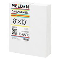MEEDEN Canvas Panel for Painting, 8"x10"