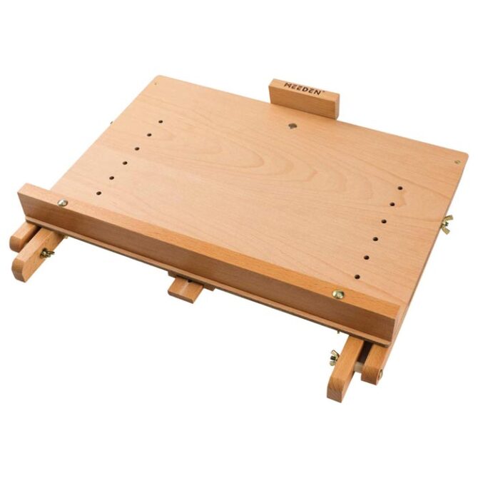 MEEDEN Solid Beechwood Adjustable Tabletop Artist Studio Easel
