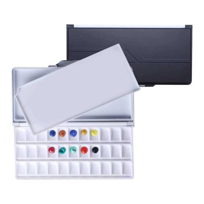 MEEDEN Leakproof Tray Watercolor Palette