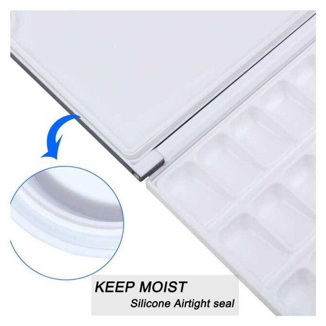 MEEDEN Leakproof Tray Watercolor Palette