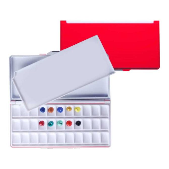 MEEDEN Leakproof Tray Watercolor Palette