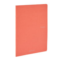 coqua ORIGINAL Stapled & Dotted Page Notebook – A4 (21cm x 29.7cm) 40 pages, Flamingo