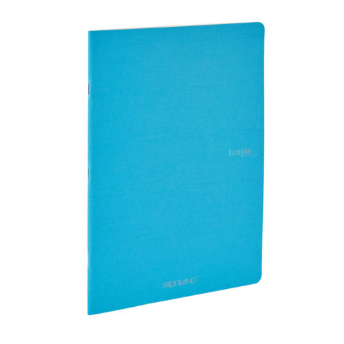 coqua ORIGINAL Stapled & Dotted Page Notebook – A4 (21cm x 29.7cm) 40 pages, Turquoise