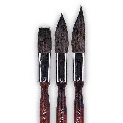 Art Secret Watercolor Brushes, Set of 3