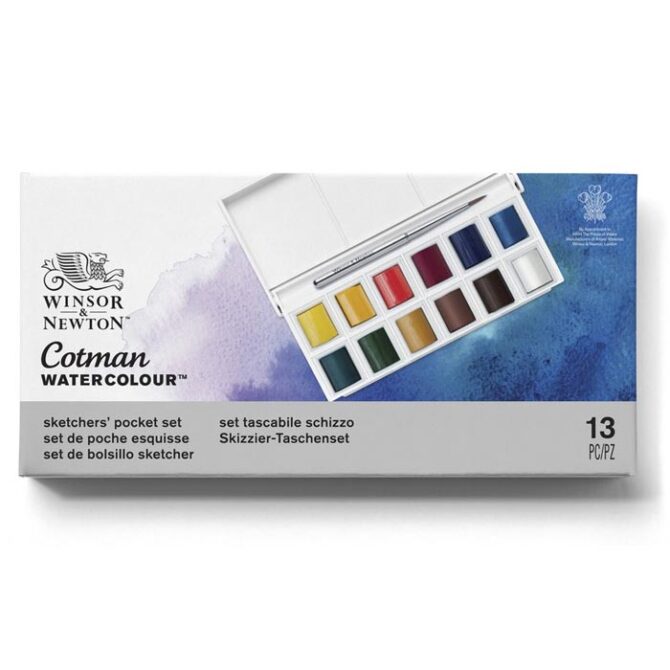 Winsor & Newton Cotman Watercolours - Sketchers Pocket Set
