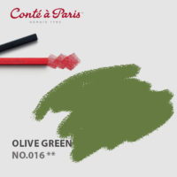 Conte a Paris Colour Crayouns - Olive Green