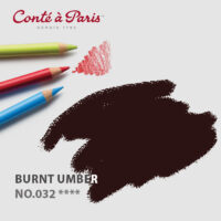 2132 Conte a Paris - Pastel Pencil - Burnt Umber