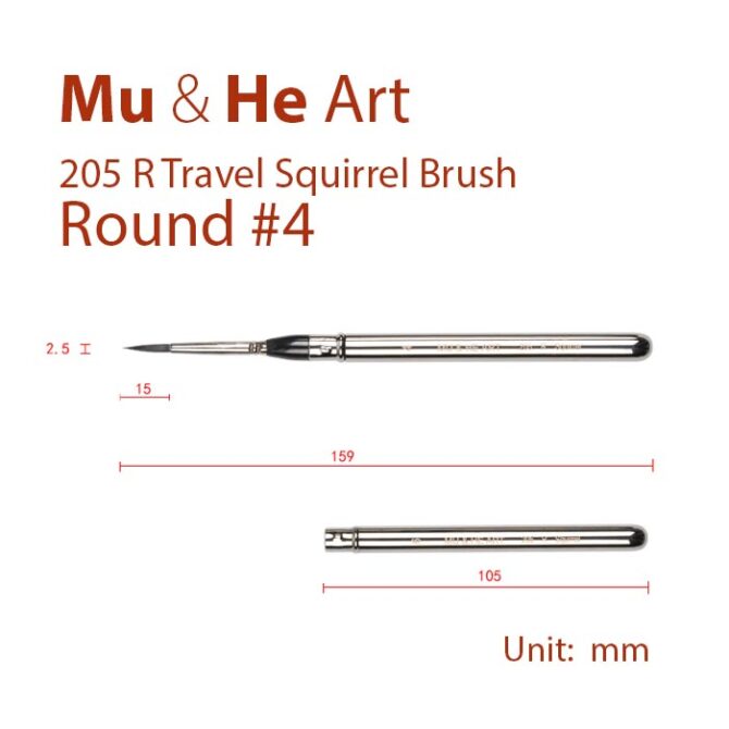 Travel Watercolor Brushes