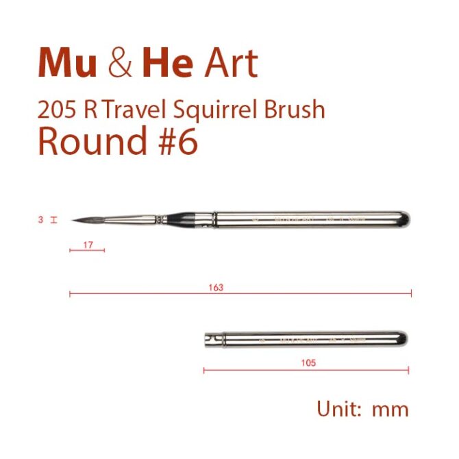 Travel Watercolor Brushes