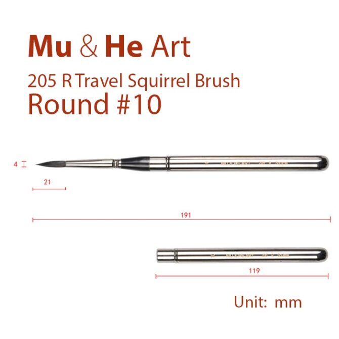Travel Watercolor Brushes