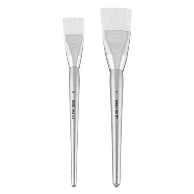 Liquitex BASICS Large Scale Brush Set - Synthetic Hair - Set of 2