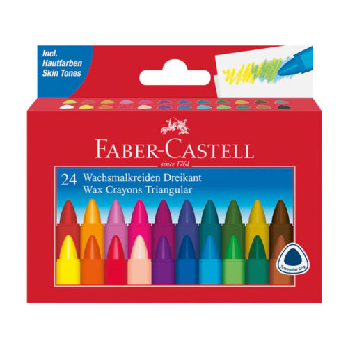 24 Wax Crayons