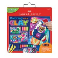 Do Art Colouring with Clay Space Pets