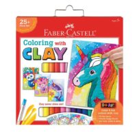 14335 Faber-Castell - Colouring with Clay Unicorn & Friends