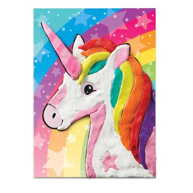 14335 Faber-Castell - Colouring with Clay Unicorn & Friends