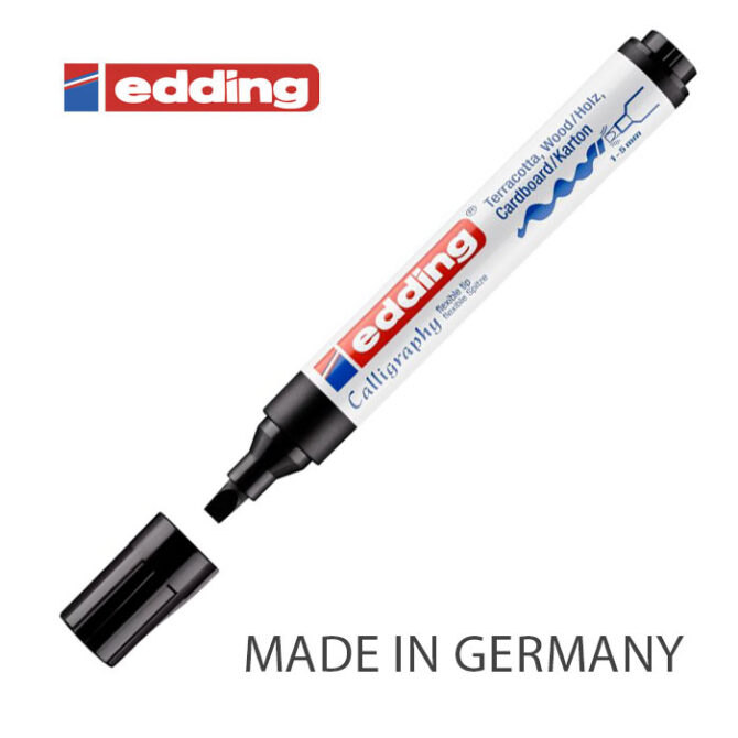 Edding Calligraphy Marker with Flexible Nib