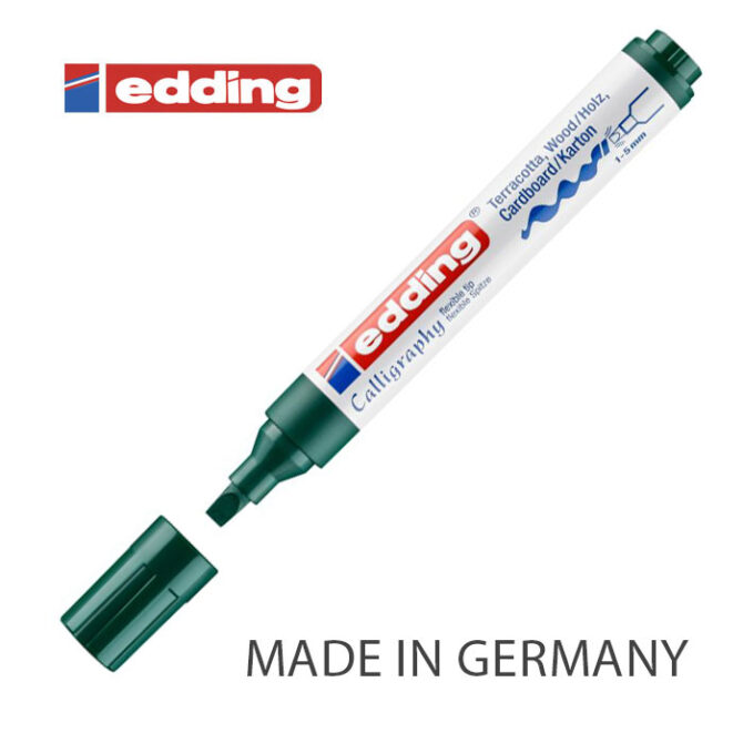 Edding Calligraphy Marker with Flexible Nib