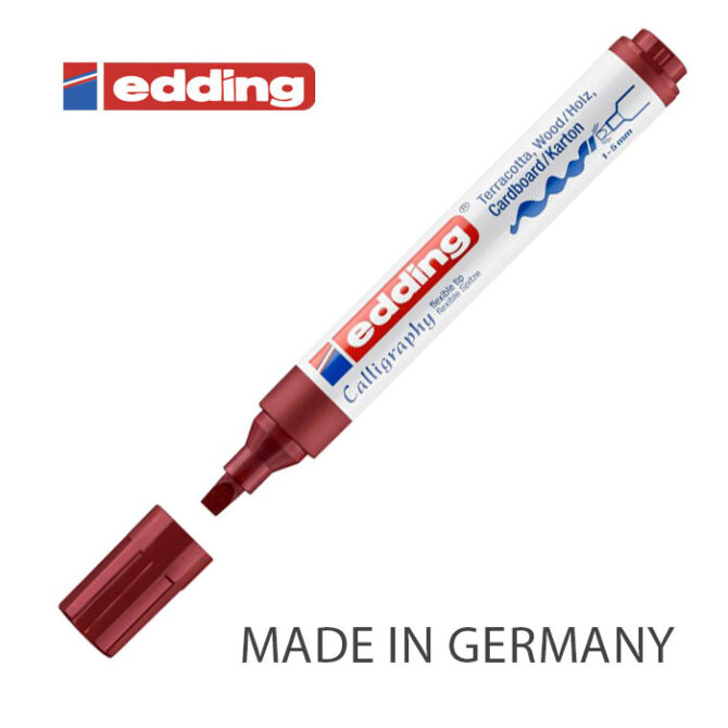 Edding Calligraphy Marker with Flexible Nib