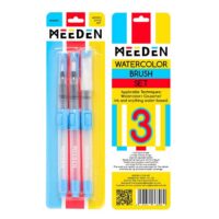 MEEDEN Refillable Watercolor Brush Pen Set of 3
