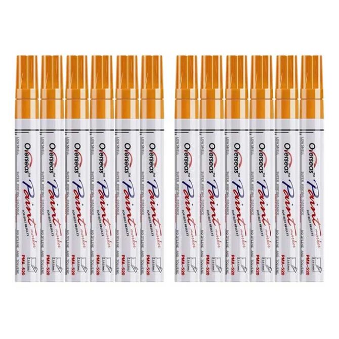 Oil-Base Paint Marker 2.5 mm Orange