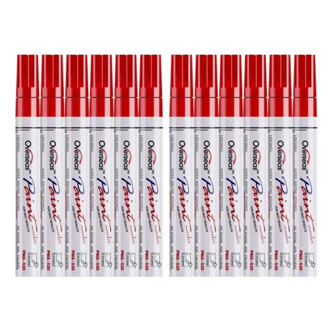 Oil-Base Paint Marker 2.5 mm Red
