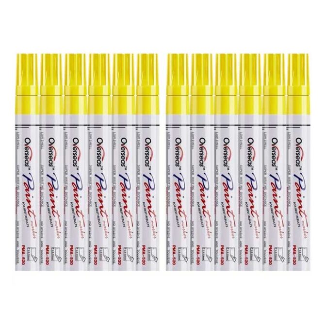 Oil-Base Paint Marker 2.5 mm Yellow
