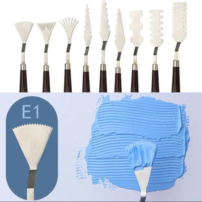 ART-PROÂ® Painting Knife - Texture Scraper E1