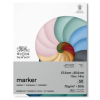 76873 Winsor & Newton Bleedproof Marker Pad - 11x14 inches
