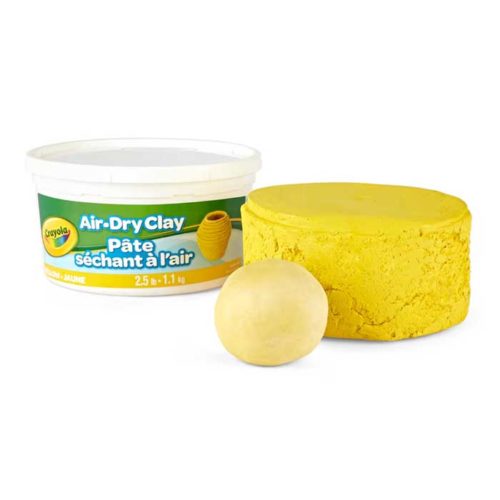 Crayola - Air Dry Clay - Yellow