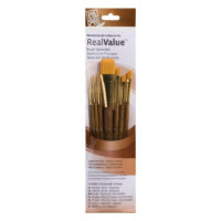 9143 Princeton RealValue Golden Taklon Brush Set