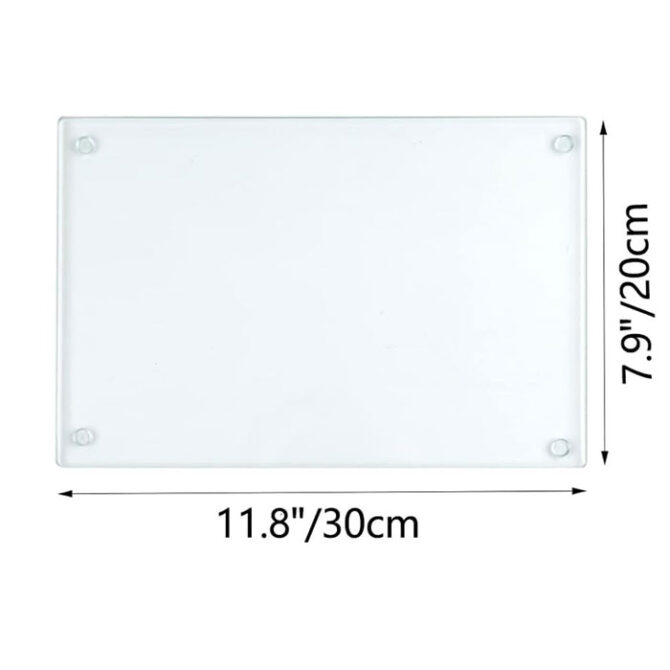 Glass table top palette for oil and acrylic painting.