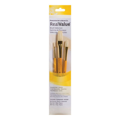 9103 Princeton RealValue Natural Bristles Brush SEt