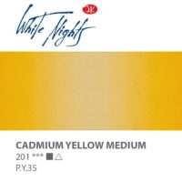 White Nights Watercolors in Pans - Cadmium Yellow Blue