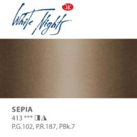 White Nights Watercolors in Pans - Sepia