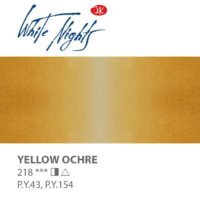 White Nights Watercolors in Pans - Yellow Ochre
