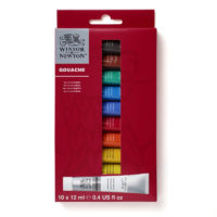 0890001 Winsor & Newton Gouache - Set 10x12ml